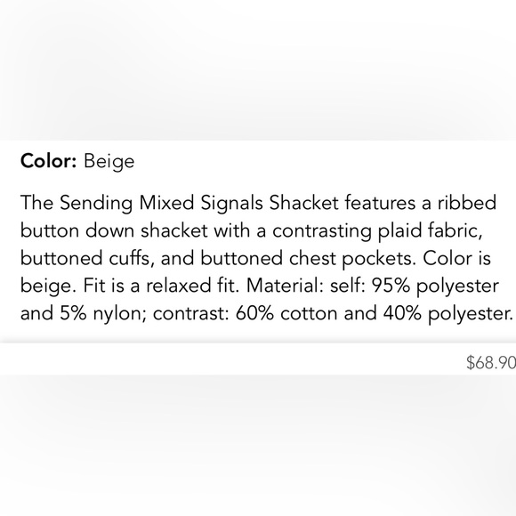 Andtheway Shacket - Picture 7 of 7